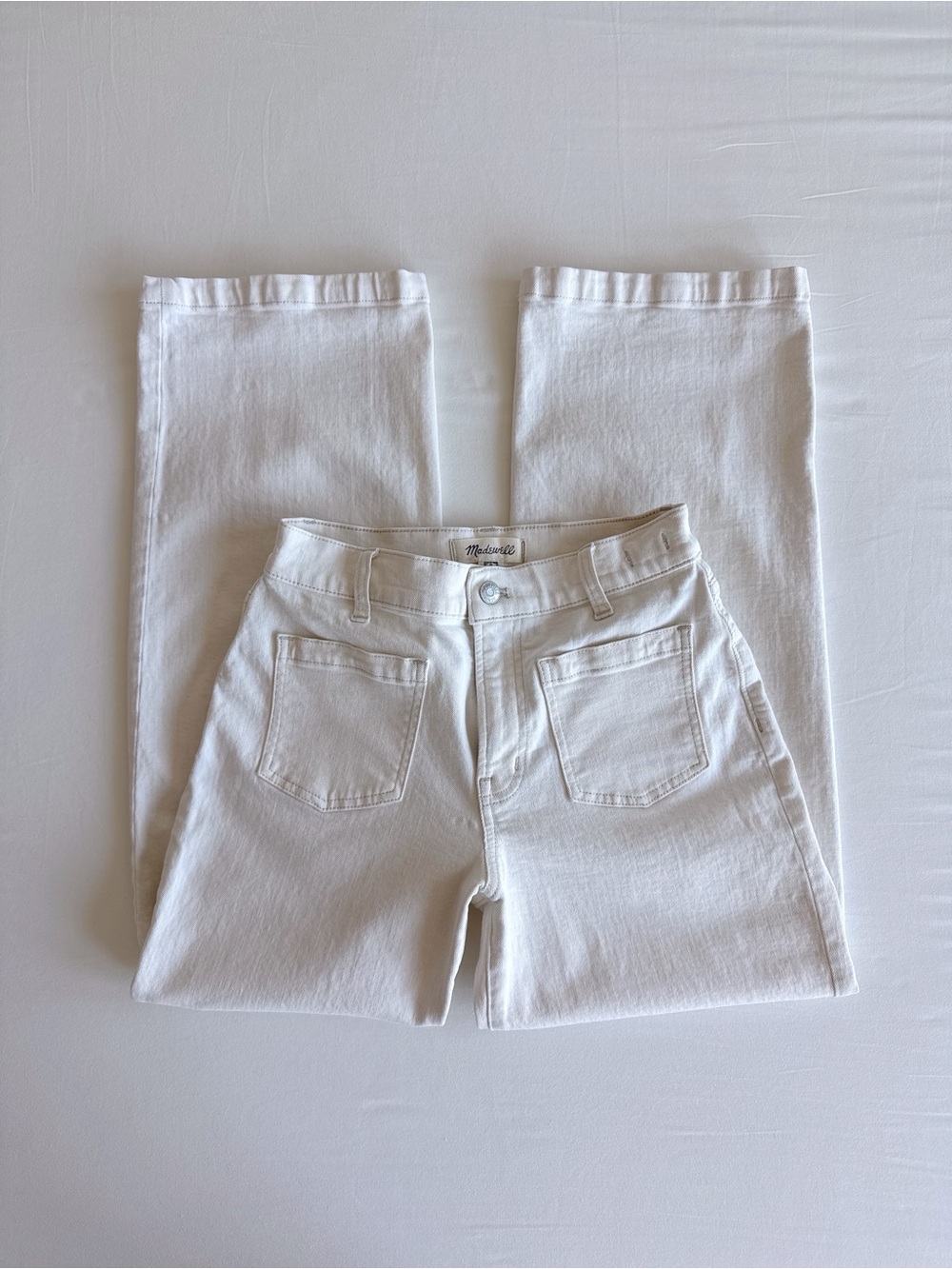 Madewell Perfect Vintage Wide-Leg Jean: Patch-Pocket Edition Vintage Canvas 26P